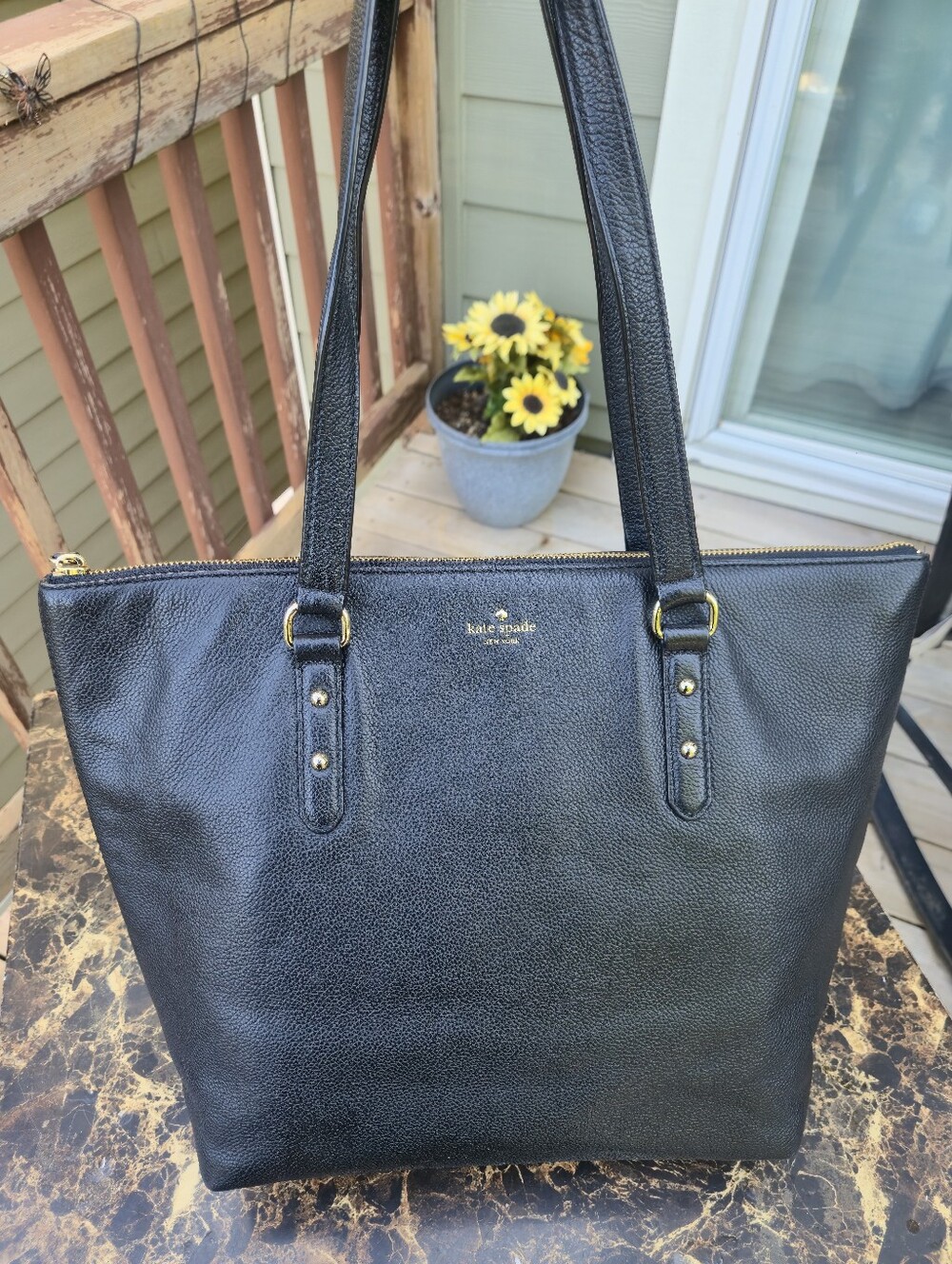 Kate Spade Larchmont Ave Leather Tote
